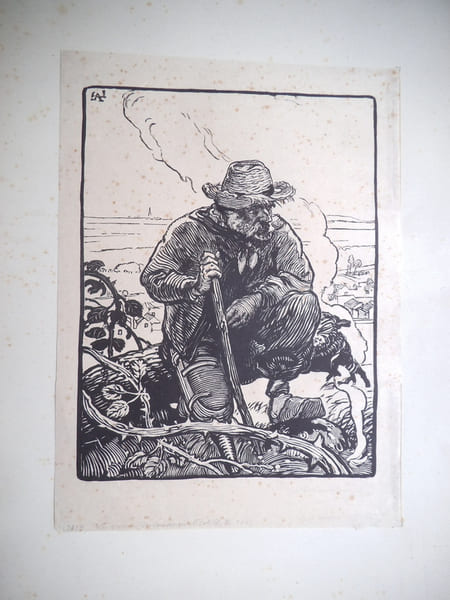 Le gueux des campagnes . LEPERE Auguste 