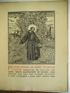Petites fleurs de Saint François d’Assise. . Petites fleurs de Saint François d’Assise.