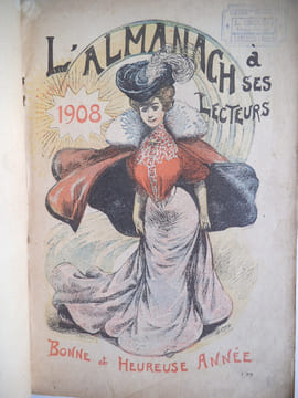 Almanach de l’imprimerie Léon BEAUCOLIN 1908. . Almanach de l’imprimerie Léon BEAUCOLIN