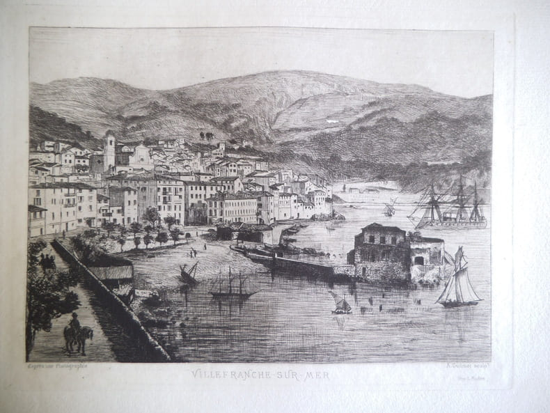 Villefranche-sur-Mer. GUILMOT A.