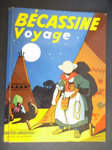 Bécassine voyage.