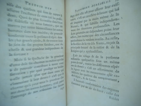 Théorie des sentimens agréables. LEVESQUE DE POUILLY Louis Jean
