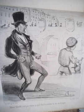 Collectif Le cahos caricatures de tout le monde. Suite complète en premier tirage de 32 lithographies animées, en noir. Dont 16 par DAUMIER (chasse ...