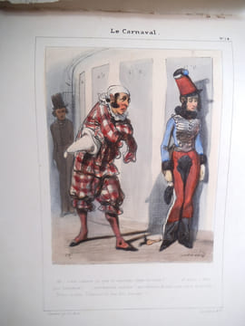 GAVARNI- PLATTEL. Suite de 57 superbes lithographies en couleurs. GAVARNI- PLATTEL.