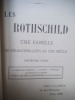 Les Rothschild Une famille de financiers juifs, au XIX&egrave;me si&egrave;cle. . DEMACHY Edouard 