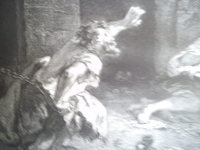 Le prisonnier de Chillon.