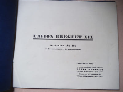 L’avion BREGUET