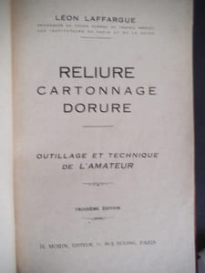Reliure