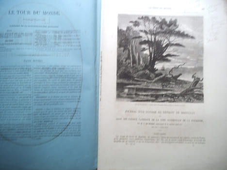 Journal d’un voyage au détroit de Magellan et dans les canaux latéraux de la côte occidentale de la Patagonie. . DE ROCHAS V.