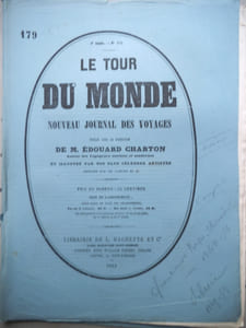 Voyage sur les frontières Russo-chinoises et dans les steppes de l’Asie Centrale 1848 1854.