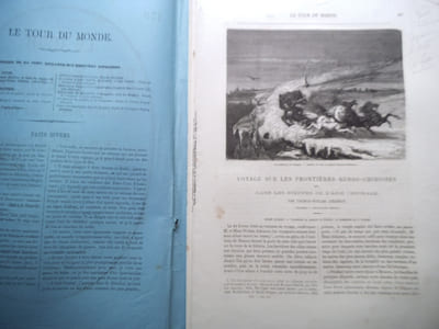 Voyage sur les frontières Russo-chinoises et dans les steppes de l’Asie Centrale 1848 1854.
