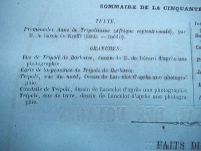 Promenade dans la Tripolitaine (Afrique septentrionale)