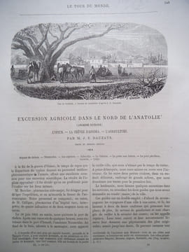  Excursion agricole dans le nord de l’Anatolie . DAUZAT  L. de 