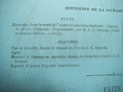  Excursion agricole dans le nord de l’Anatolie . DAUZAT  L. de 