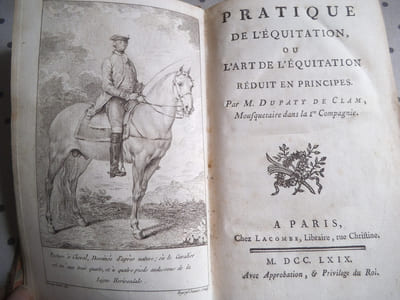 Pratique de l’équitation réduit en principes.