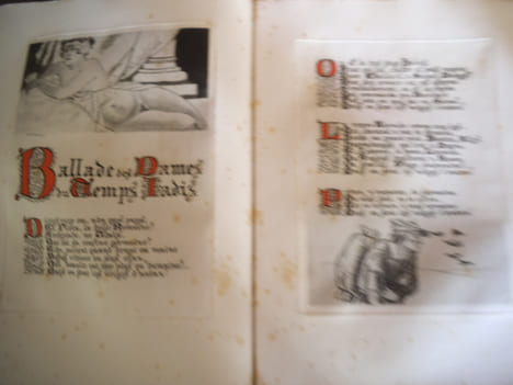 Les balades du Grand Testament de François VILLON.. VILLON François
