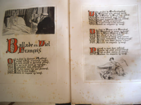 Les balades du Grand Testament de François VILLON.. VILLON François