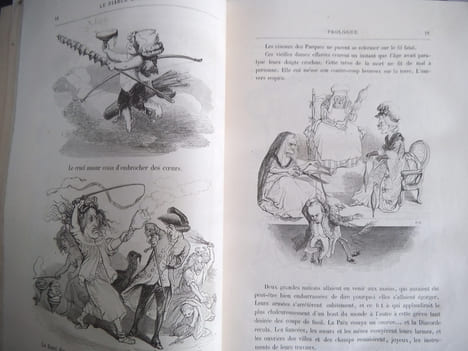 Le Diable à Paris.. GAVARNI-GRANDVILLE-DANTAN-BERTALL-CHAM- CLERGET.