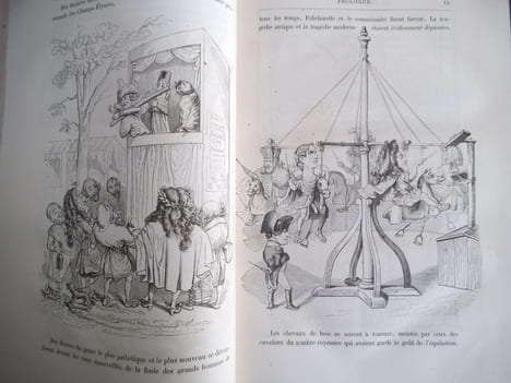 Le Diable à Paris.. GAVARNI-GRANDVILLE-DANTAN-BERTALL-CHAM- CLERGET.