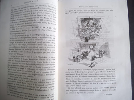 Le Diable à Paris.. GAVARNI-GRANDVILLE-DANTAN-BERTALL-CHAM- CLERGET.