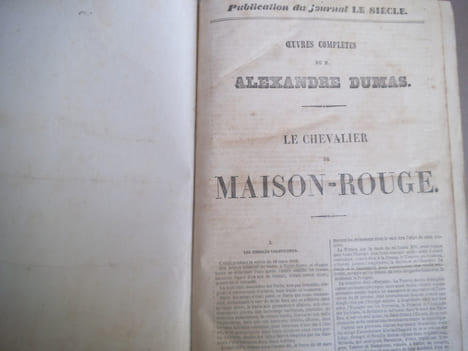 Le Chevalier de maison rouge- le Comte de MONTE- CHRISTO. . DUMAS Alexandre