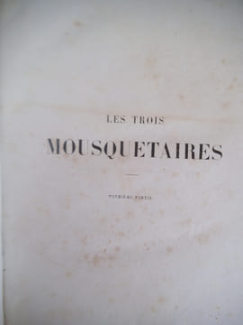 Les Trois Mousquetaires. . DUMAS Alexandre