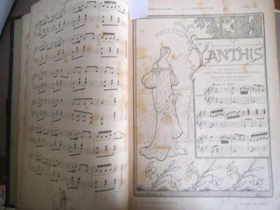 L’illustration Supplément musical années 1894-1895-1896