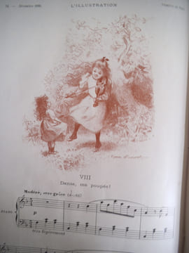 L’illustration Supplément musical années 1894-1895-1896 . L’illustration Supplément musical