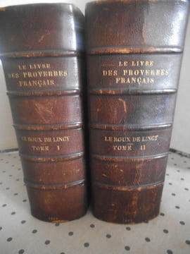 Le livre des proverbes français. . LE ROUX DE LINCY