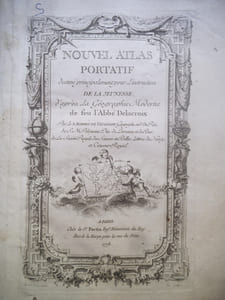 Nouvel atlas portatif destiné principalement pour l’instruction de la jeunesse