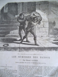 Le nouveau journal. Les mémoires de SANSON. Par le publiciste d’OLBREUSE d’après les documents d’époque.