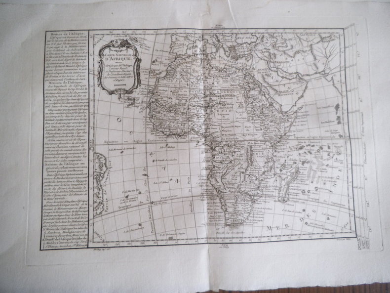 Carte nouvelle de l’Afrique . PHILIPPE de PRETOT Etienne André. 