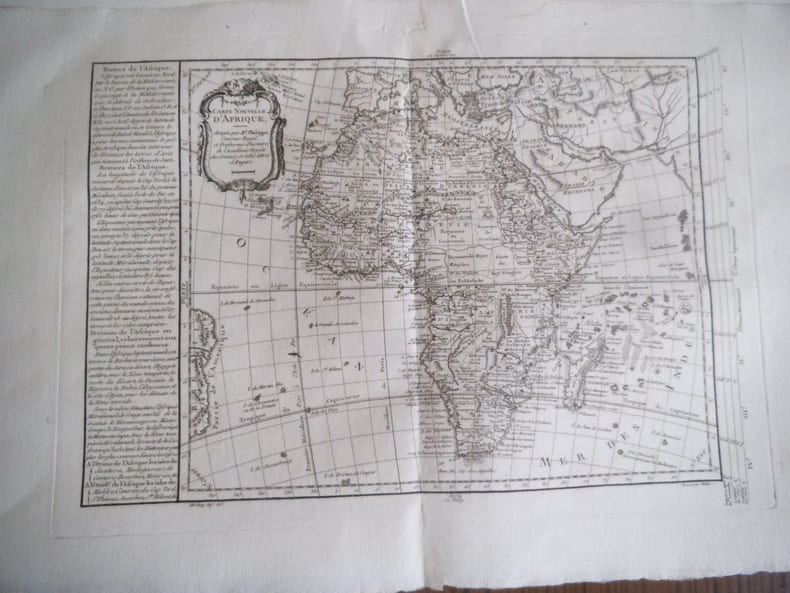 Carte nouvelle de l’Afrique . PHILIPPE de PRETOT Etienne Andr&eacute;. 