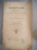 Dictionnaire latin français des noms propres de lieux ayant une certaine notoriété principalement du point de vue ecclésiastique et monastique.. ...