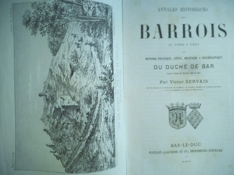 Annales historiques du Barrois de 1352 à 1411 . SERVAIS Victor