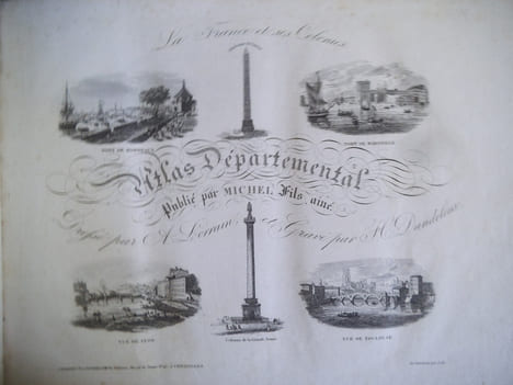 Atlas départemental La France et ses colonies. . LORRAIN A.
