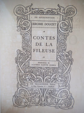 Contes de la fileuse.. DOUCET Jérôme