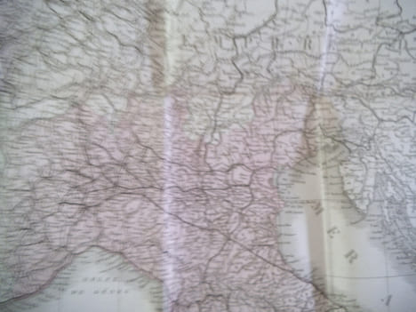 Carte  générale de l’Italie . BERTHE L. 