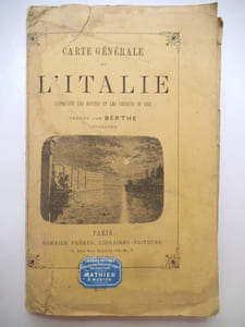 Carte générale de l’Italie