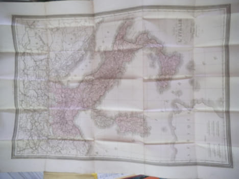 Carte  générale de l’Italie . BERTHE L. 