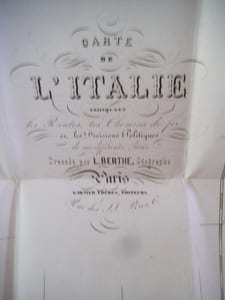 Carte générale de l’Italie