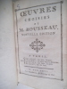 Œuvres choisies  de M. ROUSSEAU. . ROUSSEAU Jean Baptiste 