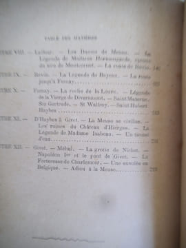 La vallée de la Meuse et ses légendes. VILLECHET Georges