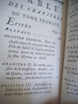 Les Incas ou la destruction de l’Empire du Pérou . MARMONTEL