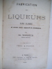 Fabrication des liqueurs sans alambic.. TONDEUR Ch.