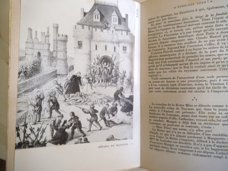 Le massacre de la Saint Barthélémy 24 août 1572.. ERLANGER Philippe