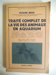 traité complet de la vie des animaux en aquarium