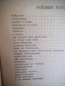 Poèmes votifs . LE BRAZ Anatole 