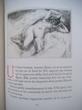Nymphes dansant avec des satyres. . BOYLESVE René