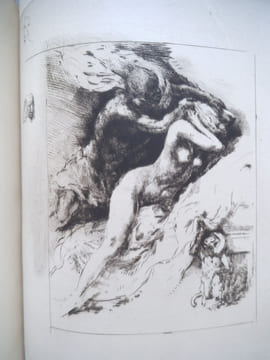 Nymphes dansant avec des satyres. . BOYLESVE René